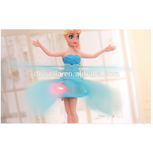 2016 New Flying Dance Elsa Toys Ice Queen LED Toys Dolls For Girl